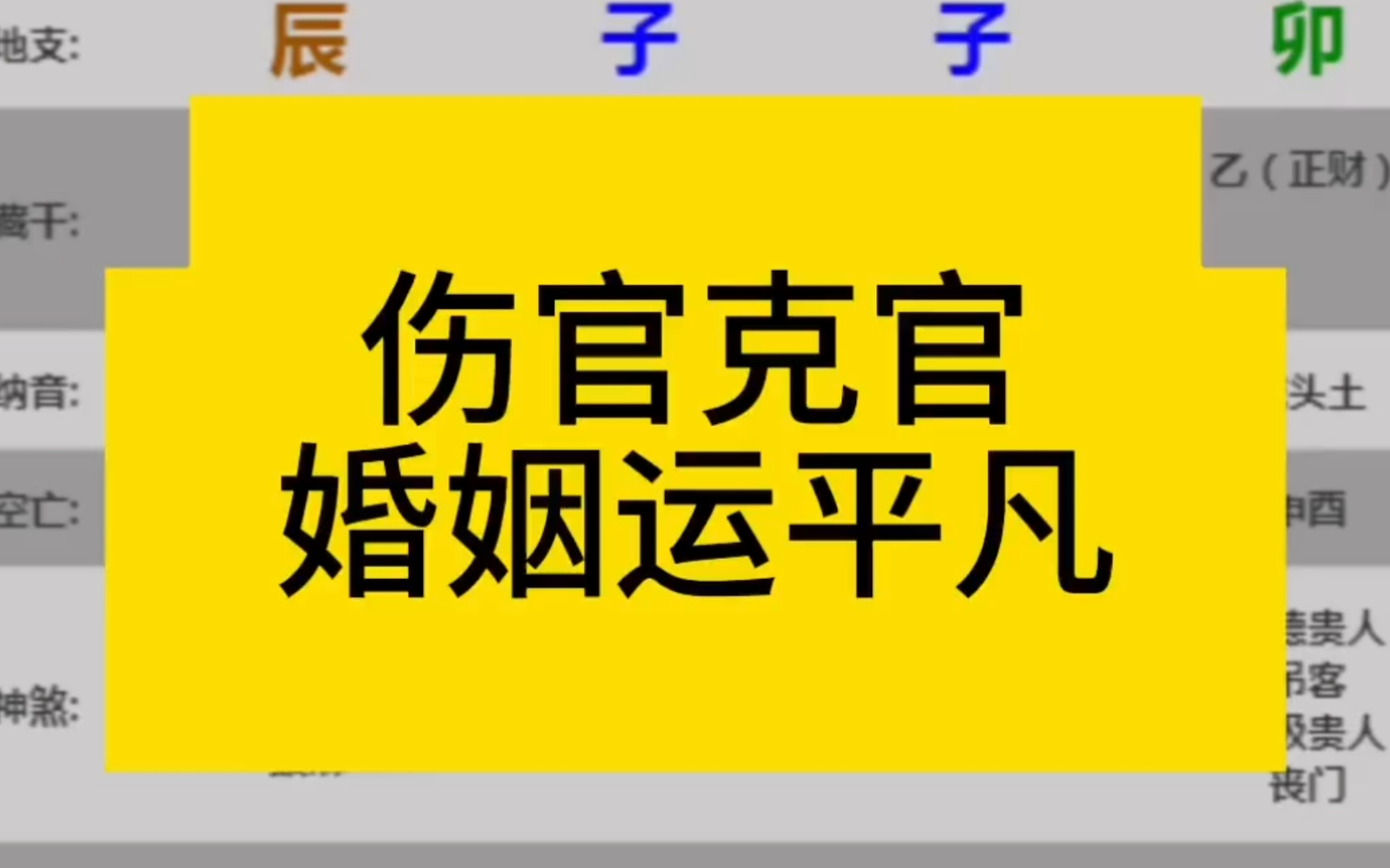 婚姻感情不合，女子命局暗藏伤官见官，是否会离婚？