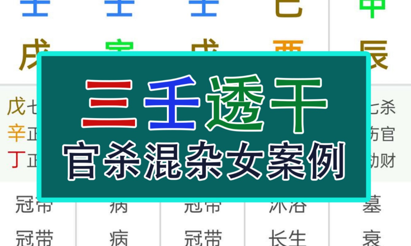 中天易张永红整理：命局混杂与明暗论，解析八字命理