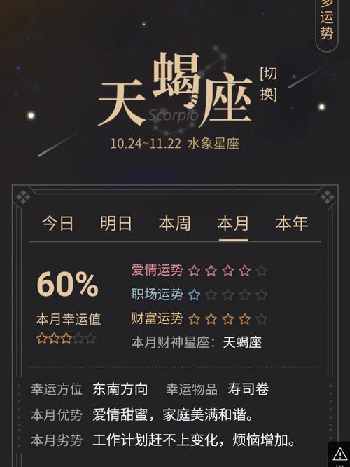 下周时运正好，财运双收的星座，天蝎座好运相随